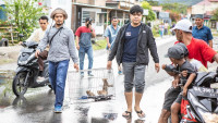 Indonéští ochranáři odváží nález do karantény